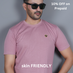 pure cotton salmon onion pale pinkish orange light pink color gold finish fabric close up soft breathable no fade no color bleed no shrink holds shape