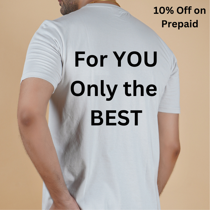 men lite gray light grey color pure cotton half sleeve round neck t shirt back view true size durable fabric won’t deform