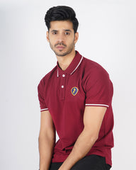Cotton Lycra Polo - Wine (Copy)