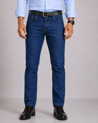 Rhone Blue Comfort Fit Cotton Stretch Men's Jeans