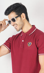 Cotton Lycra Polo - Wine (Copy)