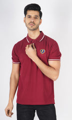 Cotton Lycra Polo - Wine (Copy)